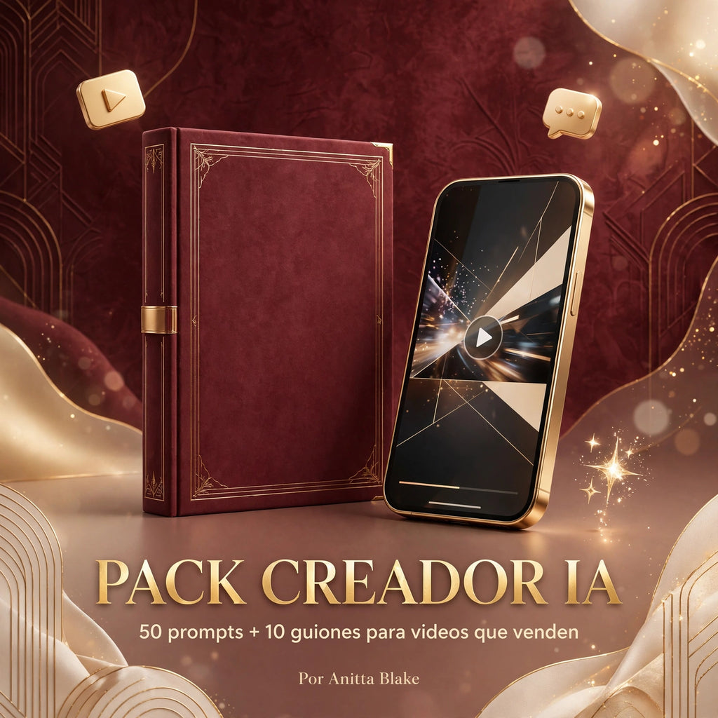 Pack Creador IA: 50 Prompts + 10 Guiones para Videos que Venden