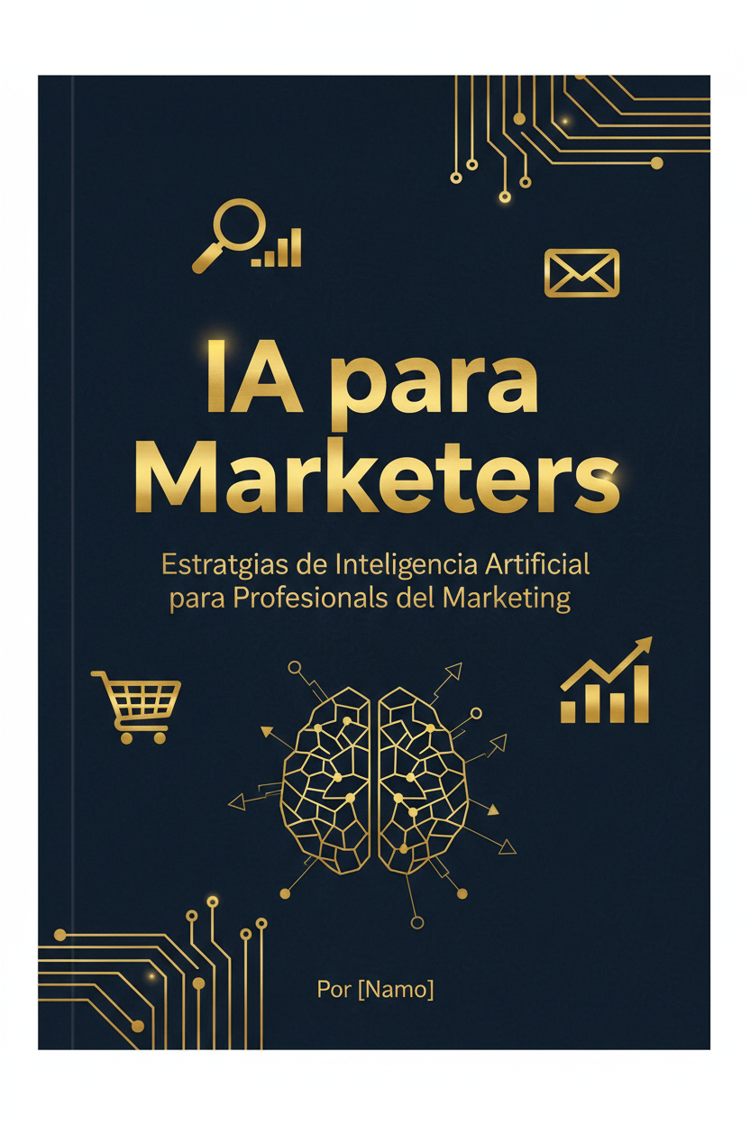 IA para Marketers - Portada del Ebook