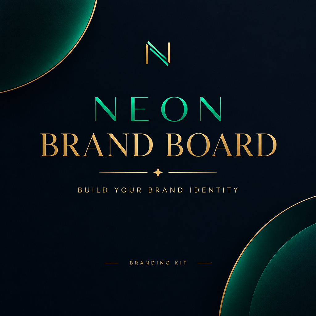 Neon Brand Board